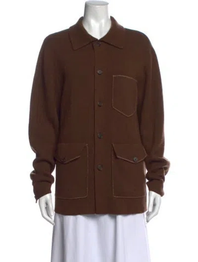 Pre-owned Guest In Residence Cashmere Sweater In Brown