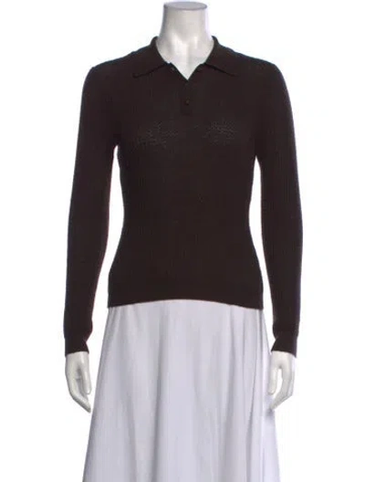 Pre-owned Guest In Residence Cashmere Sweater In Brown