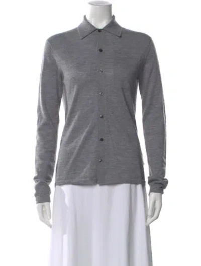 Pre-owned Guest In Residence Cashmere Sweater In Gray