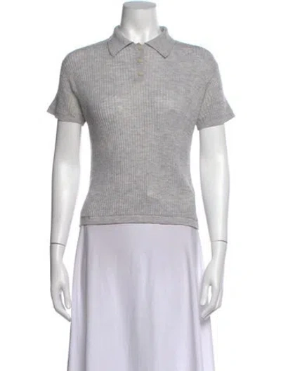 Pre-owned Guest In Residence Cashmere Sweater In Grey