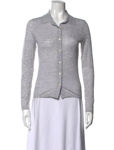 Pre-owned Guest In Residence Cashmere Sweater In Grey