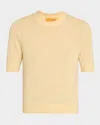 Guest In Residence Cashmere Sweater Tee In Neutral