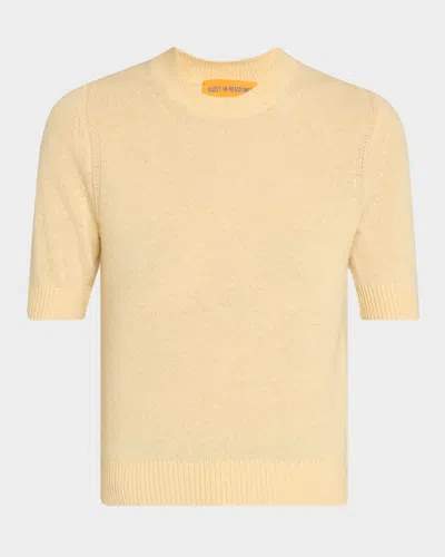 Guest In Residence Cashmere Sweater Tee