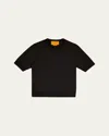 Guest In Residence Tshirt In Black