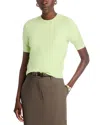 Guest In Residence Cashmere Sweater Tee In Mint