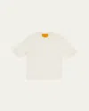 Guest In Residence Cashmere Sweater Tee In Natural