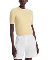 Guest In Residence Cashmere Sweater Tee In Neutral