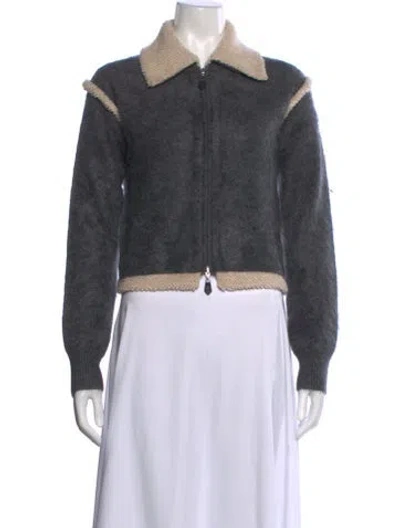 Pre-owned Guest In Residence Cashmere Sweater W/ Tags In Gray
