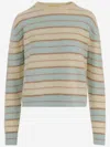 Guest In Residence Cashmere Sweater With Striped Pattern In Multi