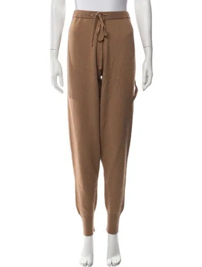Pre-owned Guest In Residence Cashmere Sweatpants In Brown