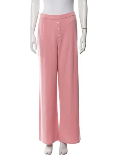 Pre-owned Guest In Residence Cashmere Sweatpants In Pink