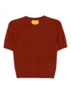 Guest In Residence Cashmere Top In Orange