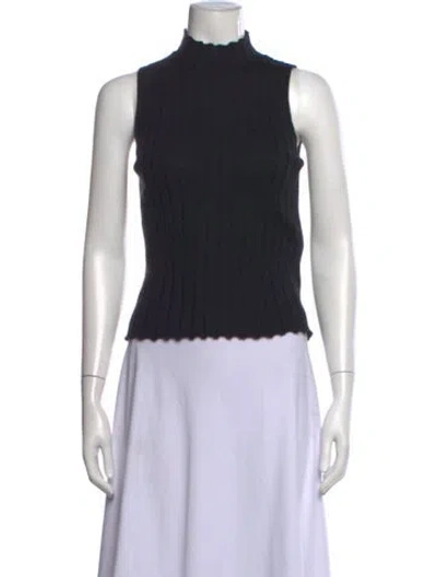 Pre-owned Guest In Residence Cashmere Turtleneck Sweater In Black
