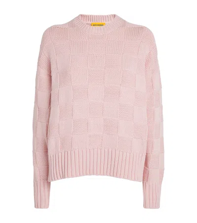 Guest In Residence Checker Cosy Crew-neck Sweater