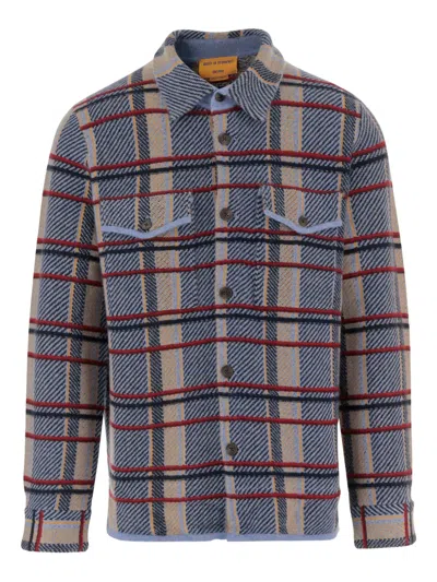 Guest In Residence Plaid Work Shirt Clothing In Blue