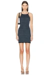GUEST IN RESIDENCE CHECKER TANK DRESS