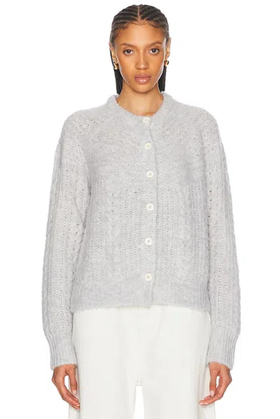 Guest In Residence Cloud Cardigan In Stone