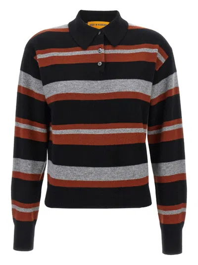 GUEST IN RESIDENCE GUEST IN RESIDENCE COLLEGIATE STRIPE POLO
