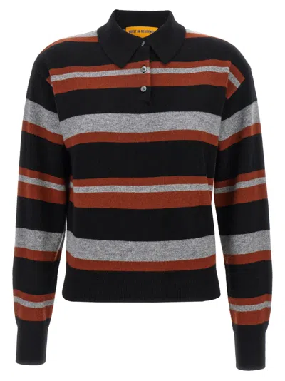 GUEST IN RESIDENCE GUEST IN RESIDENCE 'COLLEGIATE STRIPE' POLO SHIRT