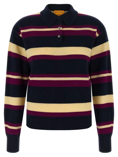 GUEST IN RESIDENCE GUEST IN RESIDENCE 'COLLEGIATE STRIPE' POLO SHIRT