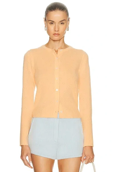 Guest In Residence Compass Jane Cardigan In Transparent