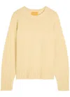 Guest In Residence Cozy Cashmere Jumper In Yellow