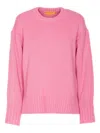 Guest In Residence Cozy Cashmere Sweater In Pink