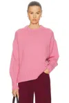 Guest In Residence Cozy Cashmere Sweater In Pink