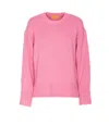 Guest In Residence Cozy Cashmere Sweater In Pink