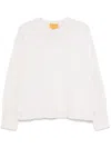 Guest In Residence Cozy Sweater In White
