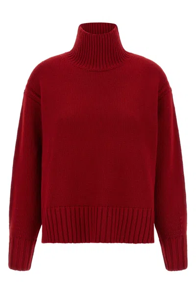 Guest In Residence 'cozy Turtleneck' Sweater In Red
