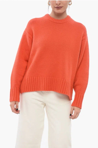 Guest In Residence Crew Neck Pure Cashmere Pullover