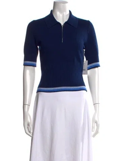 Pre-owned Guest In Residence Crew Neck Sweater W/ Tags In Blue