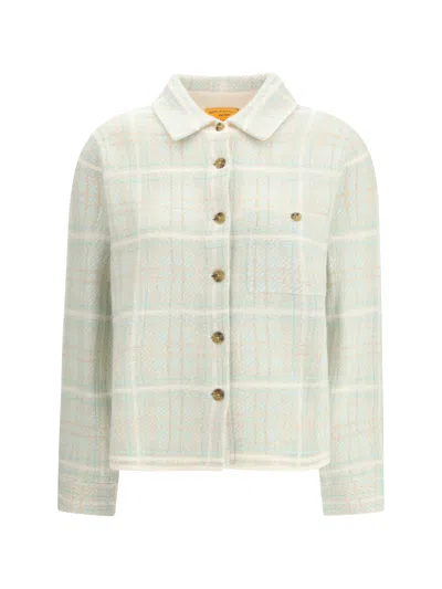 Guest In Residence Dylan Plaid Shirt In Neutral