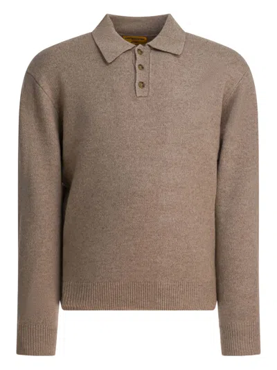 GUEST IN RESIDENCE ELBOW-DETAILED POLO SHIRT