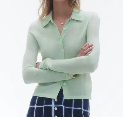 Guest In Residence Elle Cashmere Shirt In Mint