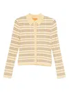 Guest In Residence Elle Plaid Cardigan In Neutral