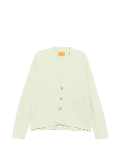 Guest In Residence Everywear Oversized Cashmere Cardigan In Green