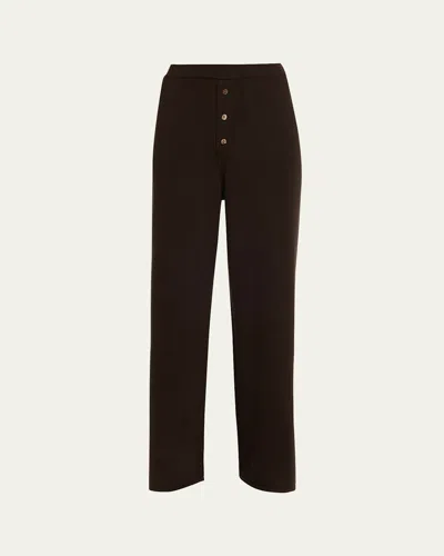 Guest In Residence Everywear Cashmere Knit Relaxed Pants