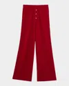 Guest In Residence Everywear Cashmere Knit Relaxed Pants In Black