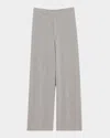 Guest In Residence Everywear Cashmere Knit Relaxed Pants In Medium Grey