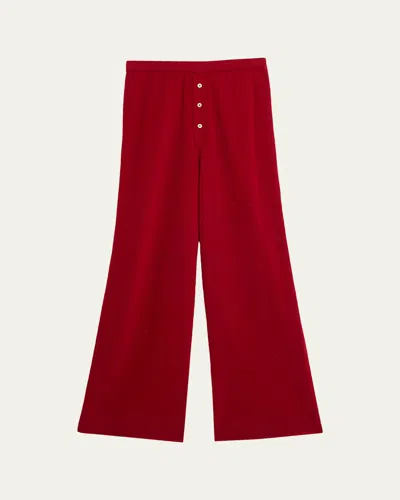 GUEST IN RESIDENCE EVERYWEAR CASHMERE KNIT RELAXED PANTS