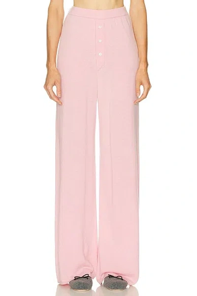 Guest In Residence Everywear Pant In Pink