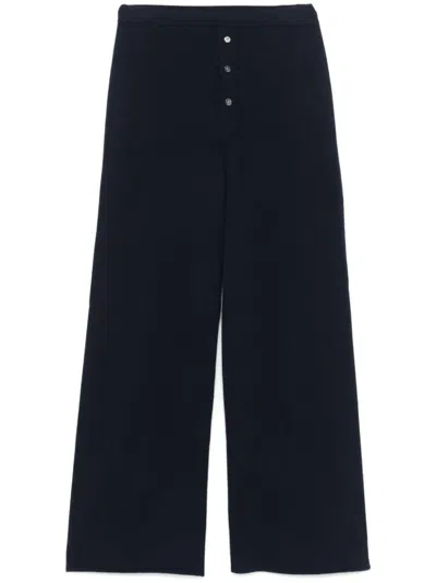 Guest In Residence Navy Everywear Lounge Pants In Mid Midnight