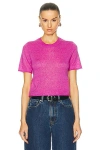 GUEST IN RESIDENCE FEATHERWEIGHT CROP TEE