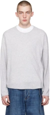 GUEST IN RESIDENCE GRAY OVERSIZED SWEATER