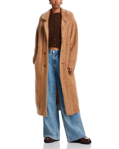 Guest In Residence Grizzly Cashmere Coat In Almond