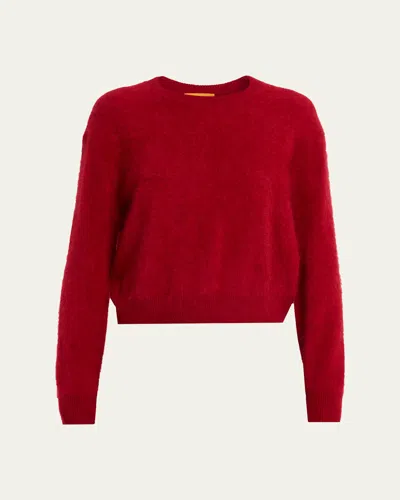 Guest In Residence Grizzly Cashmere Crewneck Sweater In Brown