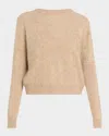 Guest In Residence Grizzly Cashmere Crewneck Sweater In Neutral
