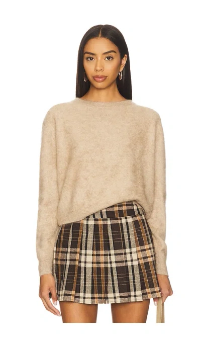 Guest In Residence Grizzly Crew Sweater In Brown